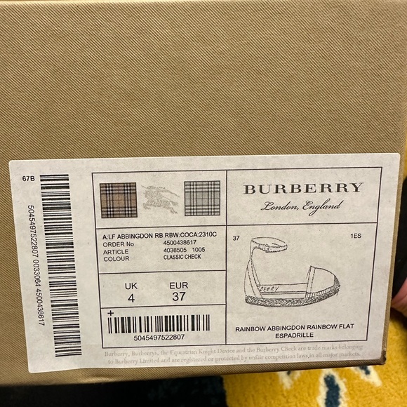 Burberry Espadrilles - Picture 11 of 11